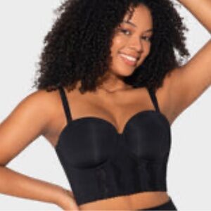 Sophisticated Black Women's Bustier